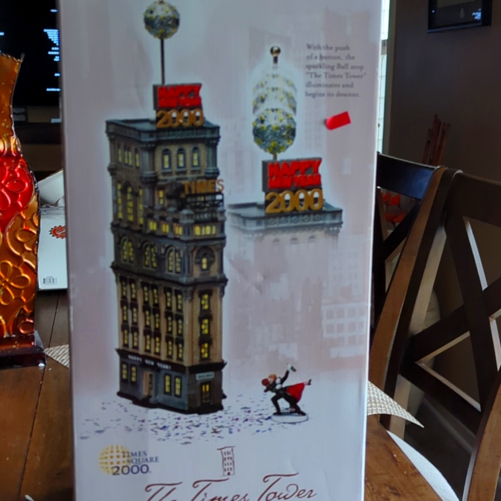 The times Tower  dept 56 special edition set